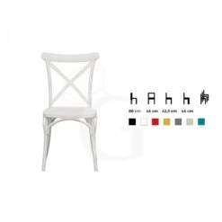 Sedia Milly Con Struttura, Seduta E Schienale In Polipropilene -Vendite GATRODOMUS sedia milly con struttura in polipropilene 2