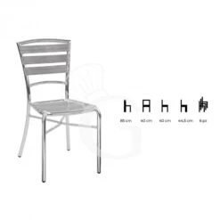 Sedia Next Con Struttura, Seduta E Schienale In Alluminio Anodizzato E Saldato -Vendite GATRODOMUS sedia next con struttura seduta e schienale in alluminio anodizzato e saldato 1