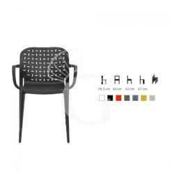 Sedia Robin In Polipropilene Con Fibra Di Vetro -Vendite GATRODOMUS sedia robin in polipropilene con fibra di vetro 2