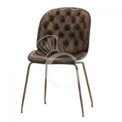 Sedia Spider Con Struttura In Metallo Verniciato E Rivestimento In Ecopelle 7 Sedia Spider Con Struttura In Metallo Verniciato E Rivestimento In Ecopelle -Vendite GATRODOMUS sedia spider con struttura in metallo verniciato e rivestimento in ecopelle 2