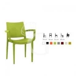 Sedia Wam Con Struttura, Seduta E Schienale In Polipropilene -Vendite GATRODOMUS sedia wam con struttura seduta e schienale in polipropilene 1