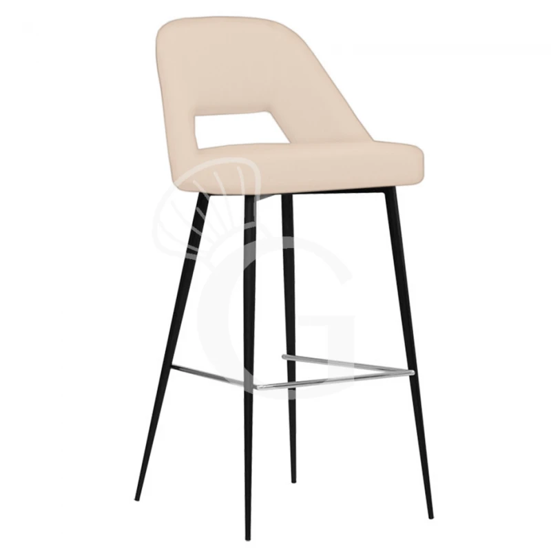 Sgabello Cristal Con Struttura In Metallo Verniciato E Rivestimento In Tessuto O Ecopelle 6 Sgabello Cristal Con Struttura In Metallo Verniciato E Rivestimento In Tessuto O Ecopelle - immagine 4