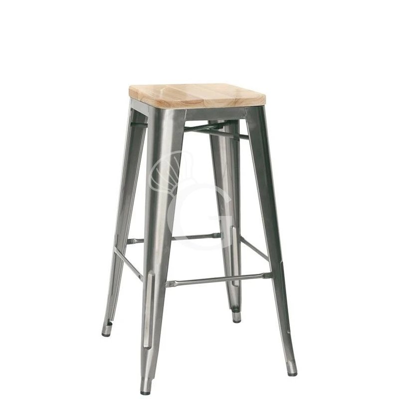 Sgabello Cruise Con Struttura In Metallo Verniciato E Seduta In Legno 3 Sgabello Cruise Con Struttura In Metallo Verniciato E Seduta In Legno