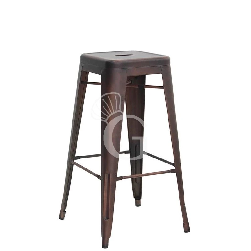 Sgabello Rifle Con Struttura E Seduta In Metallo Verniciato Effetto Canna Di Fucile 3 Sgabello Rifle Con Struttura E Seduta In Metallo Verniciato Effetto Canna Di Fucile