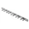 Supporto A Parete In Inox Con 5 Posti L 460 Mm X P 60 Mm X H 50 Mm -Vendite GATRODOMUS supporto per pala pizza 4 posti 7