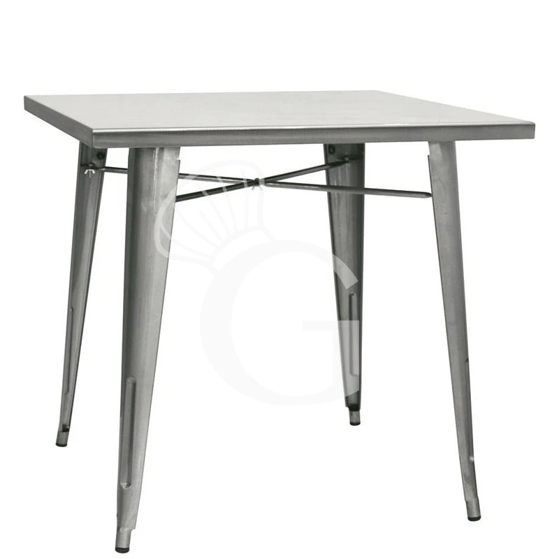 Tavolo Da Interno In Metallo Verniciato Con Vernice Trasparente L 80 Cm 3 Tavolo Da Interno In Metallo Verniciato Con Vernice Trasparente L 80 Cm