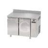Tavolo Frigo 2 Porte Con Alzatina Prof. 700 Mm -18°C/-22°C Motore Remoto