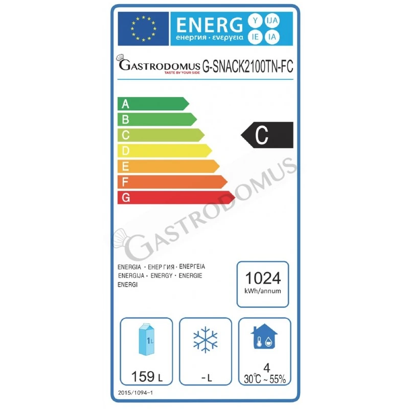Tavolo Refrigerato 2 Porte Prof. 600 2°C/+8°C Classe Energetica C 4 Tavolo Refrigerato 2 Porte Prof. 600 2°C/+8°C Classe Energetica C - immagine 2