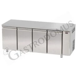 Tavolo Frigo 4 Porte Prof. 700 Mm 0°C/+10°C Motore Remoto