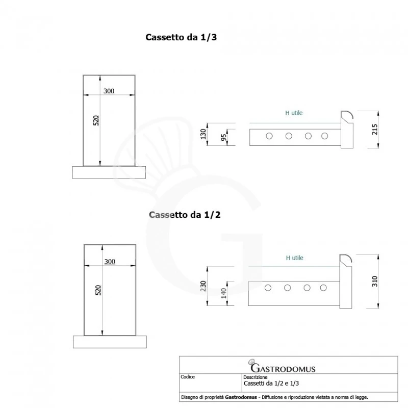 Tavolo Refrigerato 7 Cassetti 1 Porta 700 Mm -2°C/+8°C Alzatina Per Gastronomia 13 Tavolo Refrigerato 7 Cassetti 1 Porta 700 Mm -2°C/+8°C Alzatina Per Gastronomia - immagine 11