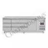 Tavolo Refrigerato 9 Cassetti 1 Porta 700 Mm -2°C/+8°C -Vendite GATRODOMUS tavolo frigo con 1 porta e 9 cassetti prof 700 e temperatura 2c8c