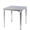 Tavolo Quadrato 4 Gambe In Alluminio E Acciaio L 60 Cm
