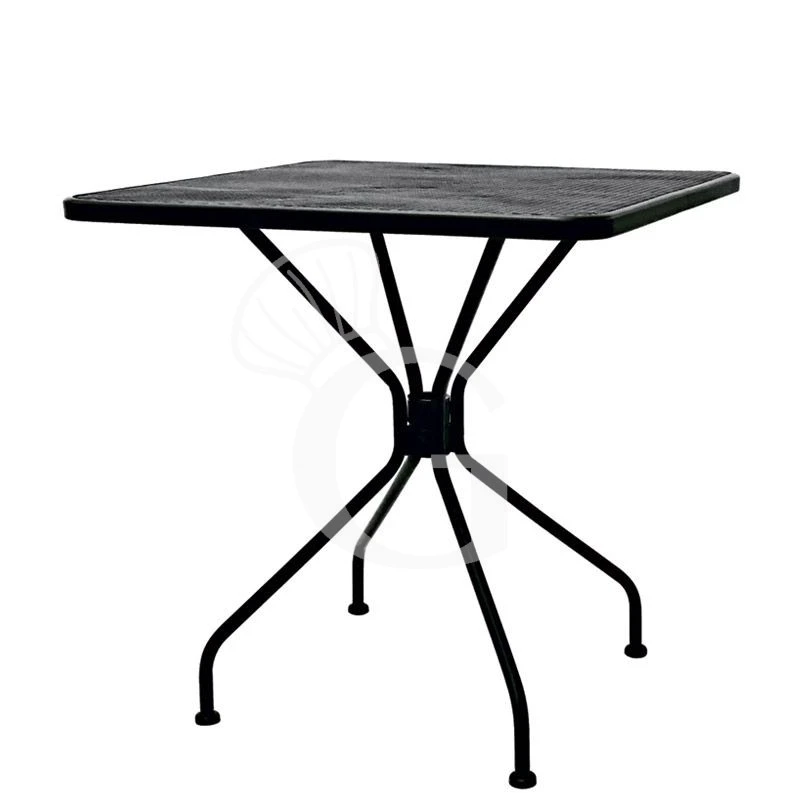 Tavolo Quadrato Da Esterno In Metallo Verniciato L 80 Cm 3 Tavolo Quadrato Da Esterno In Metallo Verniciato L 80 Cm
