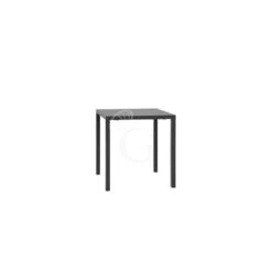 Tavolo Quadrato Da Esterno In Metallo Verniciato Con Dimensioni 600 Mm X 600 Mm