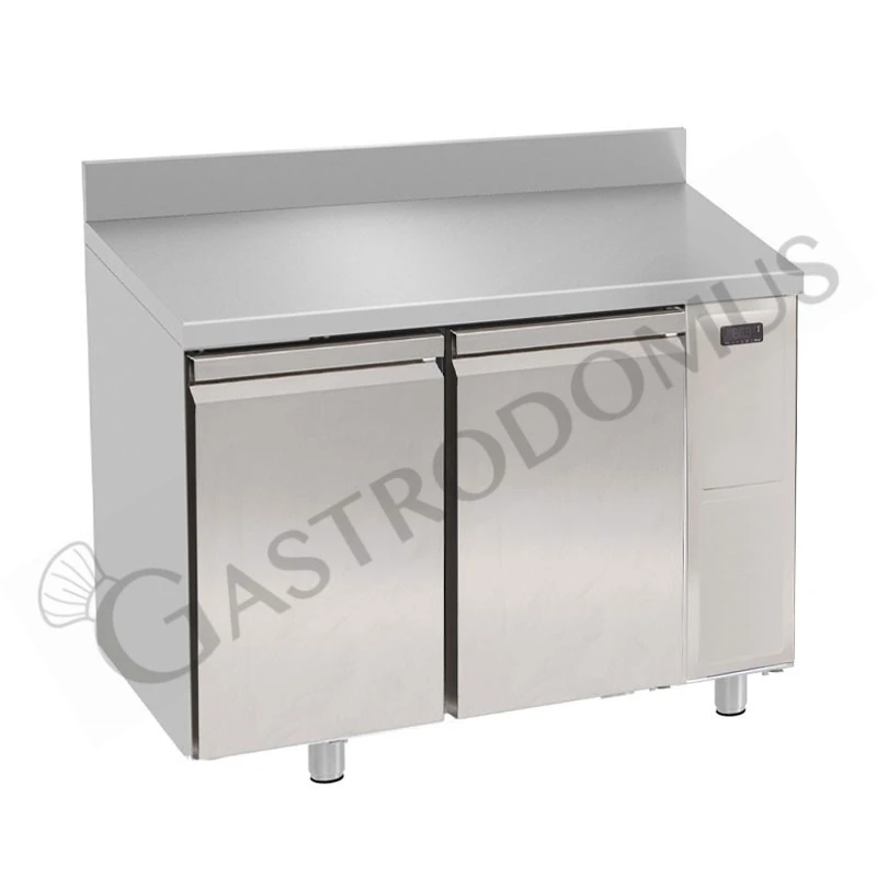 Tavolo Refrigerato 2 Porte Alzatina Prof. 700 Mm 0°C/+10°C Motore Remoto 4 Tavolo Refrigerato 2 Porte Alzatina Prof. 700 Mm 0°C/+10°C Motore Remoto - immagine 2
