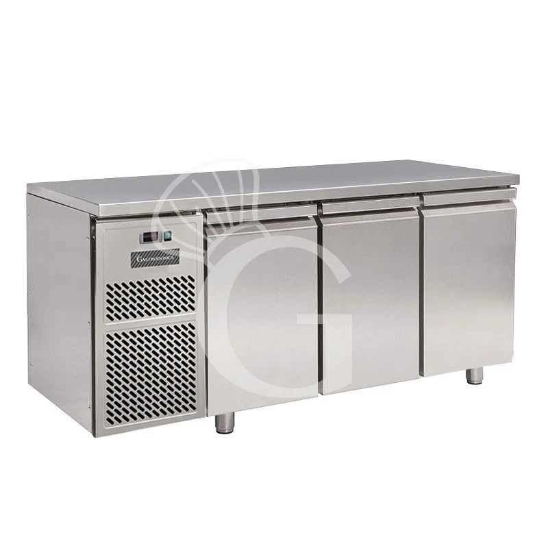 Tavolo Refrigerato 3 Porte Prof. 800 0°C/+10°C Motore A Sinistra Classe Energetica D 4 Tavolo Refrigerato 3 Porte Prof. 800 0°C/+10°C Motore A Sinistra Classe Energetica D - immagine 2