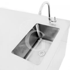 Tavolo Refrigerato 4 Cassetti 2 Porte Con Lavello, Prof. 700 Mm, Temp. +2°C/+8°C, Completo Di Rubinetto -Vendite GATRODOMUS tavolo refrigerato 4 cassetti 2 porte con lavello prof 700 mm temp 2c8c completo di rubinetto 4