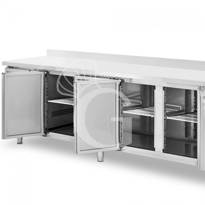 Tavolo Refrigerato 4 Porte Alzatina Prof. 700 Mm -2°C/+8°C Classe Energetica D 6 Tavolo Refrigerato 4 Porte Alzatina Prof. 700 Mm -2°C/+8°C Classe Energetica D - immagine 4