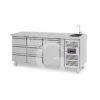 Tavolo Refrigerato 6 Cassetti 1 Porta Con Lavello, Prof. 700 Mm, Temp. +2°C/+8°C, Completo Di Rubinetto 2 Tavolo Refrigerato 6 Cassetti 1 Porta Con Lavello, Prof. 700 Mm, Temp. +2°C/+8°C, Completo Di Rubinetto -Vendite GATRODOMUS tavolo refrigerato 6 cassetti 1 porta con lavello prof 700 mm temp 2c8c completo di rubinetto