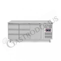 Tavolo Refrigerato 6 Cassetti 1 Porta 700 Mm -2°C/+8°C