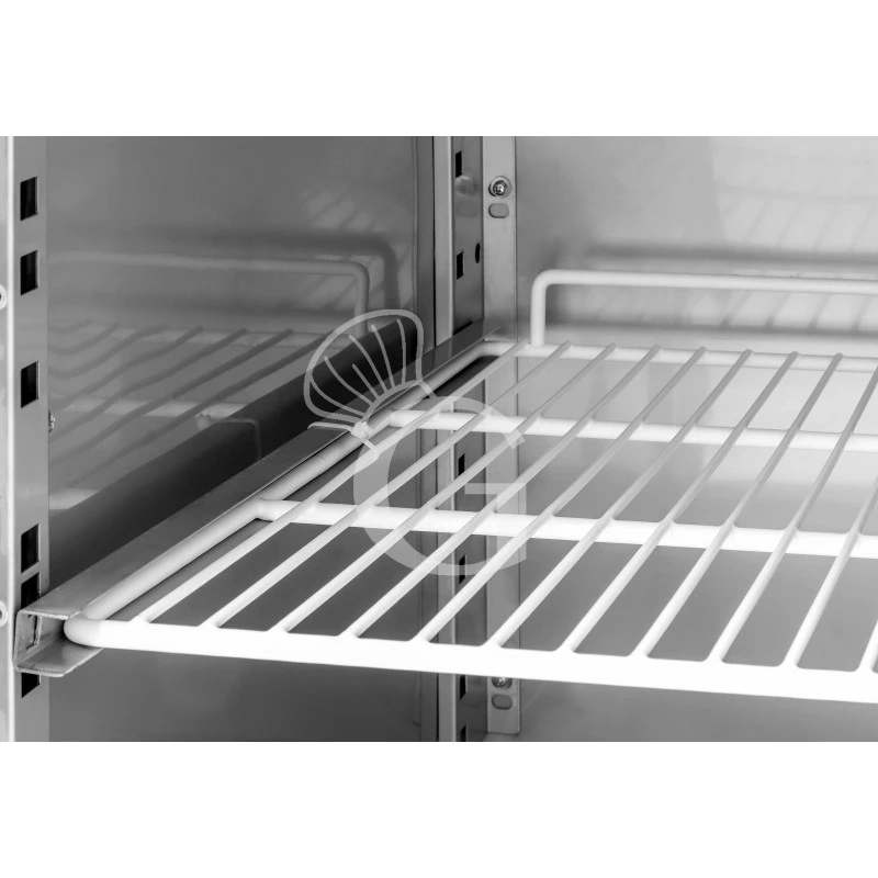 Tavolo Refrigerato 2 Cassetti 2 Porte 700 Mm -2°C/+8°C Alzatina Per Gastronomia 7 Tavolo Refrigerato 2 Cassetti 2 Porte 700 Mm -2°C/+8°C Alzatina Per Gastronomia - immagine 5