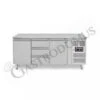 Tavolo Refrigerato 3 Cassetti 2 Porte 700 Mm -2°C/+8°C -Vendite GATRODOMUS tavolo refrigerato con 2 porte e 3 cassetti prof 700 e temperatura 2c8c