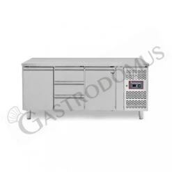 Tavolo Refrigerato 3 Cassetti 2 Porte 700 Mm -2°C/+8°C