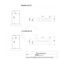 Tavolo Refrigerato 5 Cassetti 2 Porte 700 Mm -2°C/+8°C Alzatina Per Gastronomia 23 Tavolo Refrigerato 5 Cassetti 2 Porte 700 Mm -2°C/+8°C Alzatina Per Gastronomia -Vendite GATRODOMUS tavolo refrigerato con 2 porte e 5 cassetti alzatina prof700 e temperatura 2c8c 10