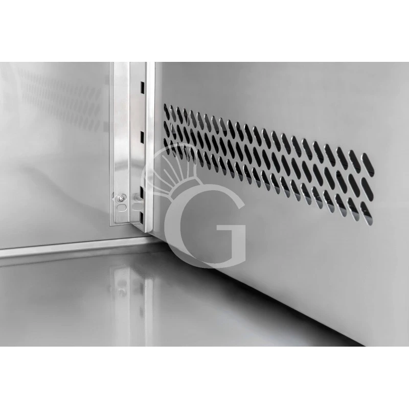 Tavolo Refrigerato 5 Cassetti 2 Porte 700 Mm -2°C/+8°C Alzatina Per Gastronomia 8 Tavolo Refrigerato 5 Cassetti 2 Porte 700 Mm -2°C/+8°C Alzatina Per Gastronomia - immagine 6