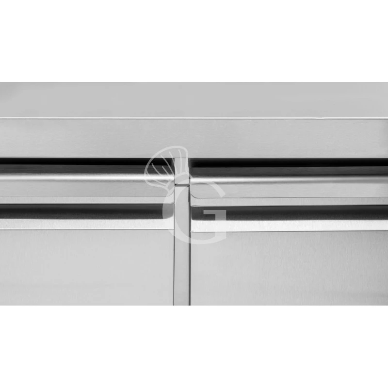 Tavolo Refrigerato 5 Cassetti 2 Porte 700 Mm -2°C/+8°C Alzatina Per Gastronomia 9 Tavolo Refrigerato 5 Cassetti 2 Porte 700 Mm -2°C/+8°C Alzatina Per Gastronomia - immagine 7