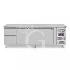 Tavolo Refrigerato 2 Cassetti 3 Porte 700 Mm -2°C/+8°C Per Gastronomia