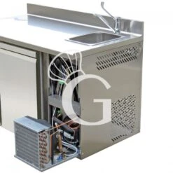 Tavolo Refrigerato Con Lavello 4 Porte Alzatina Prof. 700 Mm 0°C/10°C Classe Energetica C -Vendite GATRODOMUS tavolo refrigerato con lavello 4 porte alzatina prof 700 mm 0c10c classe energetica c 3