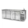 Tavolo Refrigerato Con Lavello 4 Porte Prof. 700 Mm 0°C/+10°C Classe Energetica C