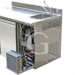 Tavolo Refrigerato Con Lavello 4 Porte Prof. 700 Mm 0°C/+10°C Classe Energetica C -Vendite GATRODOMUS tavolo refrigerato con lavello 4 porte prof 700 mm 0c10c classe energetica c 3