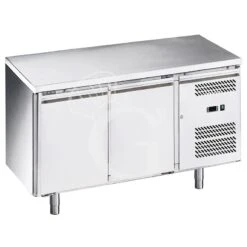 Tavolo Refrigerato Pasticceria 2 Porte 600 X 400 Mm Piano In Inox -2°C/+8°C Classe Energetica C