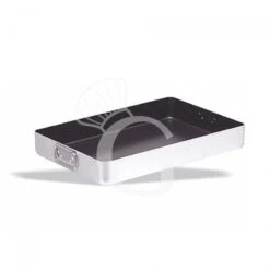 Tegame In Alluminio Antiaderente 2 Maniglie Snodate L 400 Mm X P 300 Mm X H 65 Mm