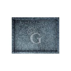 Teglia Rettangolare In Acciaio Inox Smaltato L 600 Mm X P 400 Mm X H 20 Mm