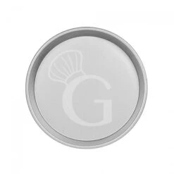 Teglia Rotonda Alluminio Diametro 450 Mm X H 45 Mm