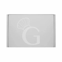 Teglia In Acciaio Inox 600 Mm X 400 Mm H 10 Mm