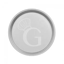 Teglia Rotonda In Alluminio Diametro 500 Mm X H 30 Mm