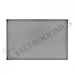 Teglia Rettangolare In Lamiera Alluminata L 800 Mm X P 600 Mm X H 20 Mm
