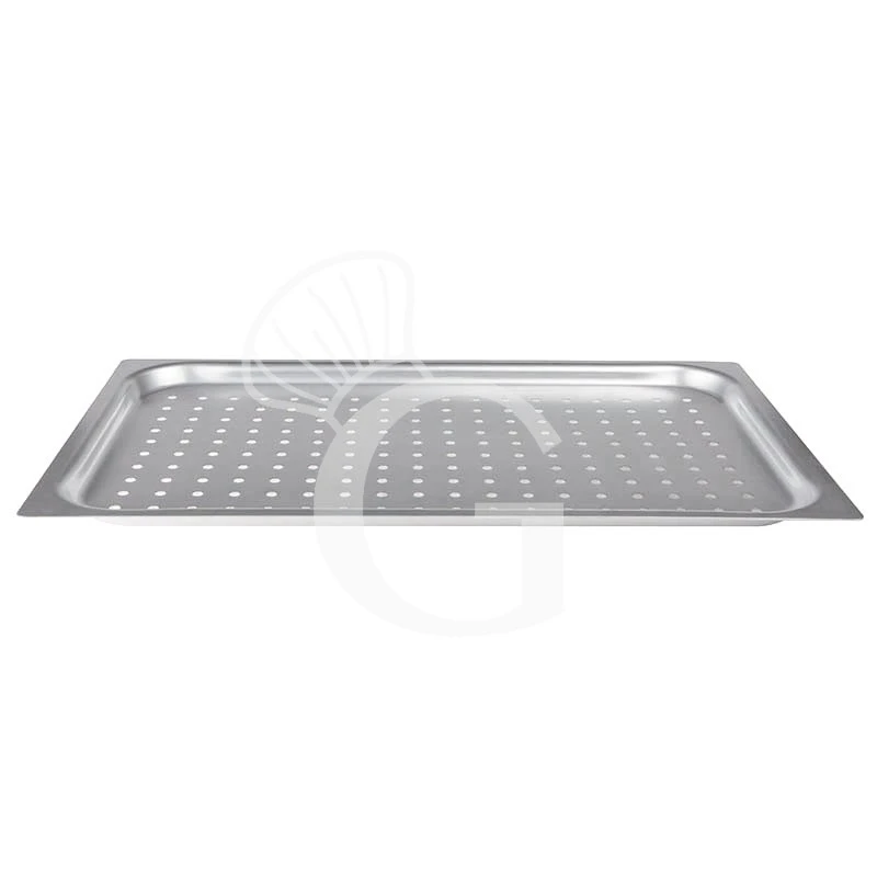 Teglia Forata Rettangolare In Alluminio GN1/1 L 530 Mm X P 325 Mm X H 20 Mm 3 Teglia Forata Rettangolare In Alluminio GN1/1 L 530 Mm X P 325 Mm X H 20 Mm