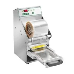 Termosigillatrice Automatica Acciaio Inox Larghezza Film 150 Mm L 240 Mm X P 300 Mm X H 500 Mm 0,55 Kw