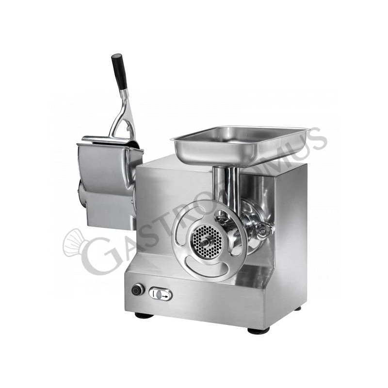 Tritacarne Grattugia Monofase Gruppo Macinazione Alluminio Produzione 150/250 Kg/h L 560 Mm X P 430 Mm X H 480/650 Mm 3 Tritacarne Grattugia Monofase Gruppo Macinazione Alluminio Produzione 150/250 Kg/h L 560 Mm X P 430 Mm X H 480/650 Mm