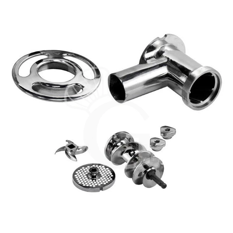 Tritacarne Monofase Gruppo Macinazione Inox 150/250 Kg/h L 420 Mm X P 300 Mm X H 520 Mm 4 Tritacarne Monofase Gruppo Macinazione Inox 150/250 Kg/h L 420 Mm X P 300 Mm X H 520 Mm - immagine 2