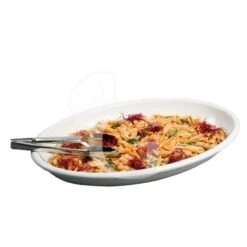 Vassoio Ovale In Melamina Con Dimensioni L 500 Mm X P 360 Mm X H 67 Mm