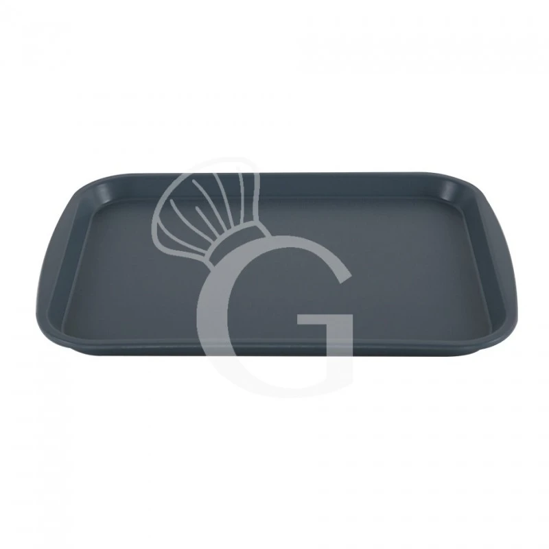 Vassoio Rettangolare In Polipropilene Colore Grigio Scuro - Dimensioni L 475 X P 355 X H 20 Mm 4 Vassoio Rettangolare In Polipropilene Colore Grigio Scuro - Dimensioni L 475 X P 355 X H 20 Mm - immagine 2