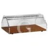 Vetrina Bar Neutra Porta Brioches In Legno Noce L 500 Mm X P 350 Mm X H 210 Mm -Vendite GATRODOMUS vetrina bar neutra porta brioches in legno noce l 500 mm x p 350 mm x h 210 mm