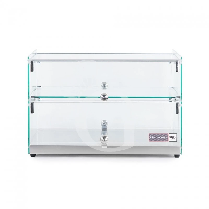 Vetrina Bar Neutra Porta Brioches In Vetro 2 Ripiani In Inox E Vetro L 555 Mm X P 360 Mm X H 370 Mm 3 Vetrina Bar Neutra Porta Brioches In Vetro 2 Ripiani In Inox E Vetro L 555 Mm X P 360 Mm X H 370 Mm