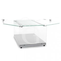 Vetrina Bar Neutra Porta Brioches In Vetro Piano In Inox L 555 Mm X P 360 Mm X H 300 Mm -Vendite GATRODOMUS vetrina bar neutra porta brioches in vetro piano in inox l 555 mm x p 360 mm x h 300 mm 4